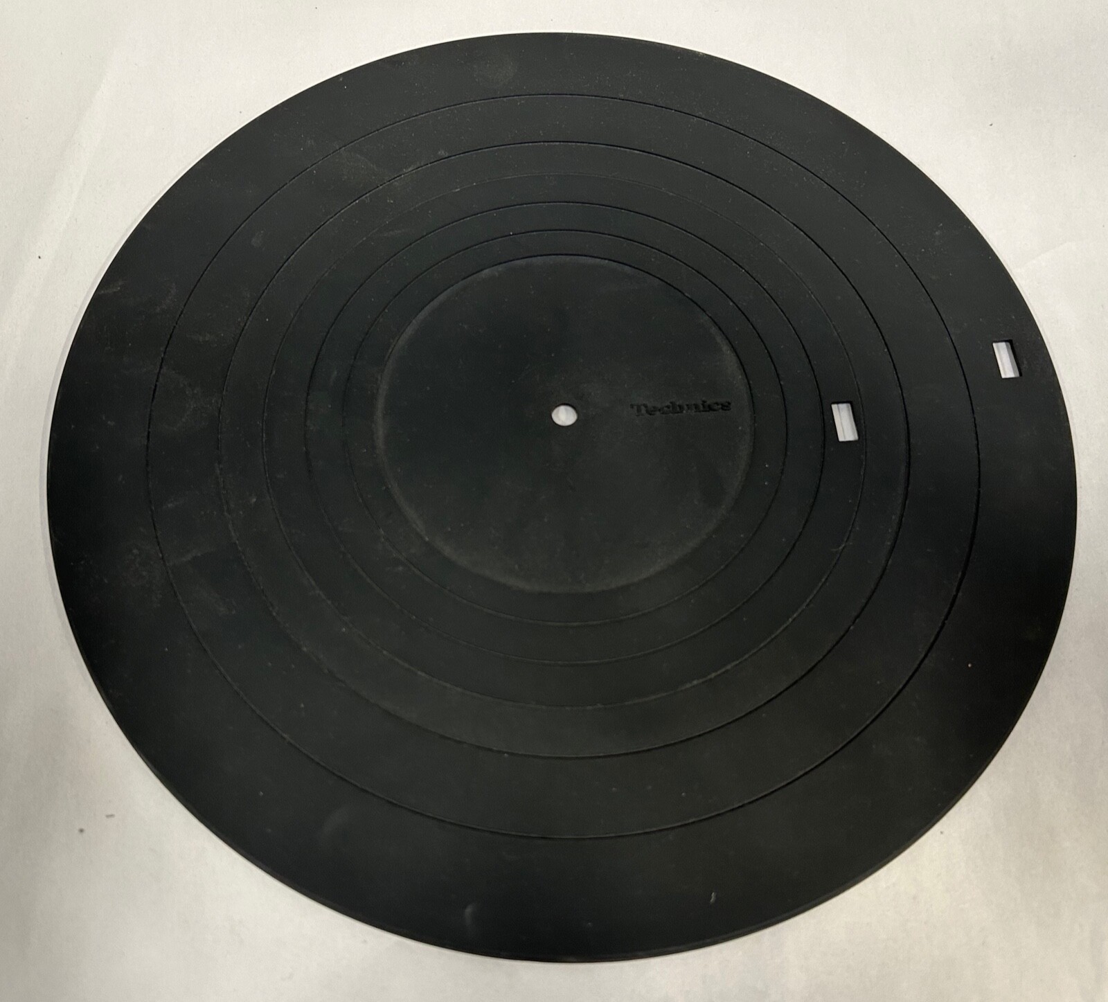 Vtg Original Technics SLQ300 Record Player Turntable Rubber Platter