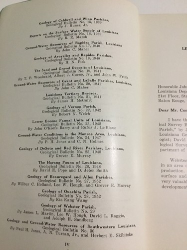 Geology of Webster Parish. Geological Bulletin No 29 Louisiana Geological Survey - Picture 9 of 22