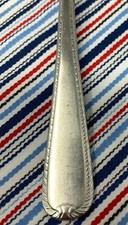 Ribbon Edge Satin Frosted GORHAM SILVER Stain...