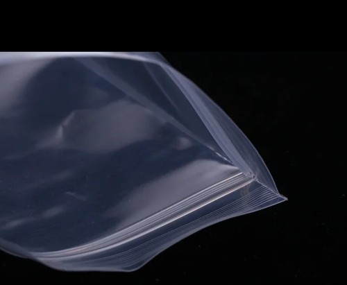 500/PCS White Block 6"x9" Clear Reclosable Seal Bag Plastic Zip Lock Bags 2Mil - Picture 7 of 8