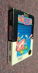 Sqoon (Nintendo) NES (Complete in Box) W/Rare Reg. Card, Poster & Manual! Works!