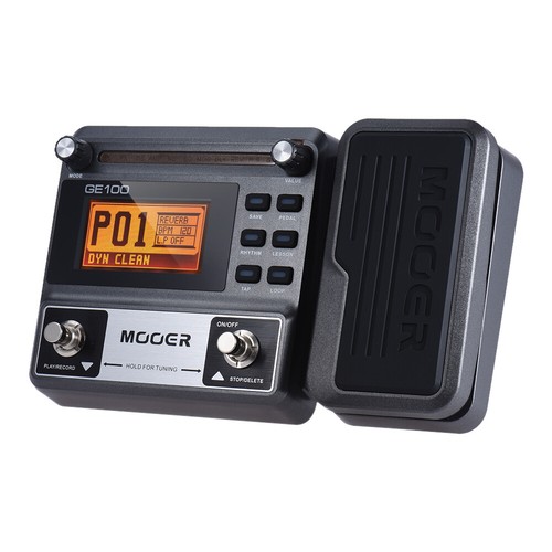 Guitarra MOOER GE100 Procesador Multiefectos Pedal Bucle Grabación Tap Tempo W7H6 - Imagen 8 de 12