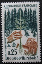 Timbre - FRANCE - Reboisement - 1965 - Neuf ** - YT1460