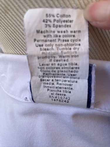 Women's 1st Quality META Fundamentals White Mid Length Lab Coat Size 8(M) - Picture 8 of 9