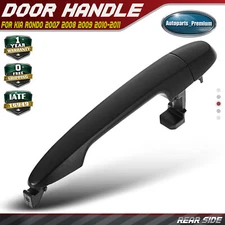 Rear Driver or Passenger Black Exterior Door Handle for Kia Rondo 2007 2008-2011
