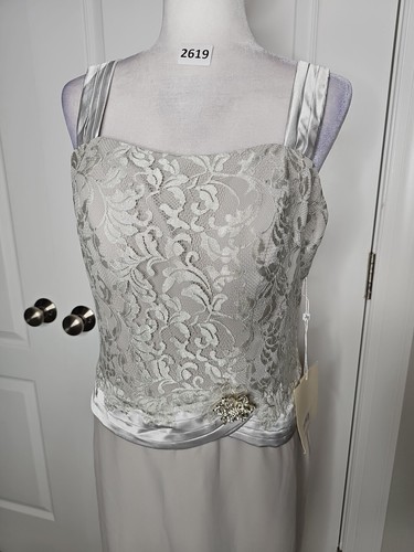NWT LAN TING Bridal Gown With BOLERO Wedding Special Occasion Dress US 14 UK 18 - Picture 4 of 21