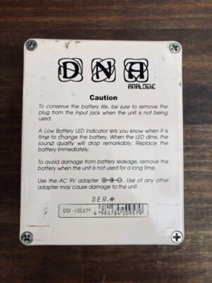 ギター DNA smoky fuzz DNA Anagogic Smoky Fuzz Guitar Effects Pedal | eBay