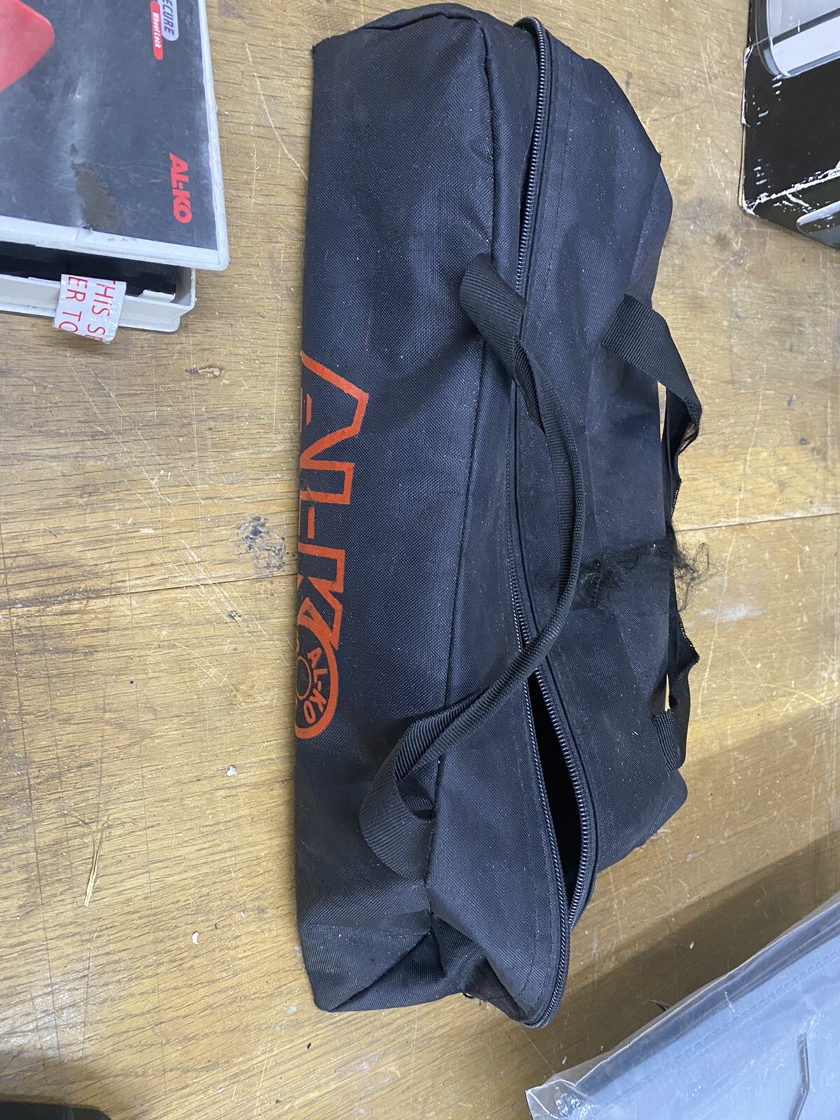 ALKO Secure No.24 Caravan Wheel Lock Kit 2 KEYS GREAT CONDITION eBay