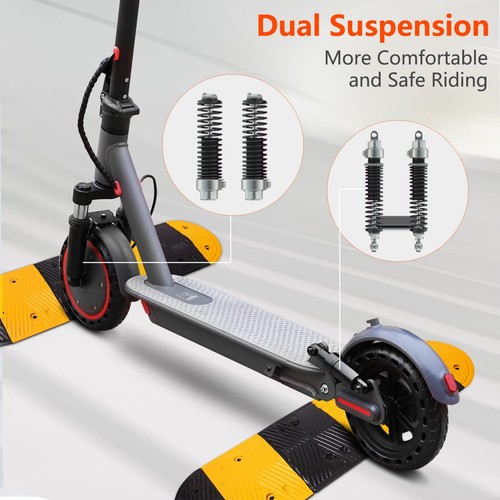 AOVOPRO AP07 Trottinette électrique 350W double suspension clignotants pliable - Afbeelding 5 van 8