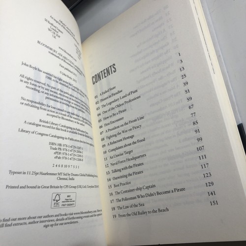 Libro de tapa dura Blood Ransom de John Boyle piratas somalíes historias de guerra de piratería - Imagen 4 de 12