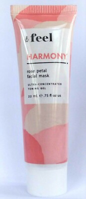 Feel Harmony Rose Petal Facial Mask 22ml new