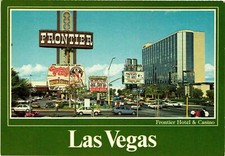 Vintage Postcard 4x6- Frontier Hotel  Casino, Las Vegas, NV.