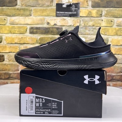 Size 9.5 - Under Armour SlipSpeed Black Iridescent for sale online