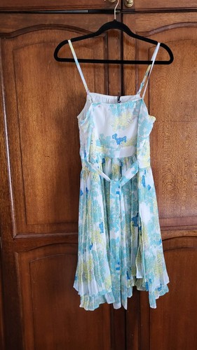New Ladies Red Herring Tiered Summer Dress Floral Design Size 16 R.R.P. £49 - Picture 1 of 11
