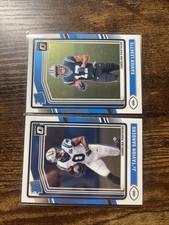 XAVIER LEGETTE JATAVION SANDERS CARLOINA PANTHER2024 PANINI DONRUSS RATED ROOKIE