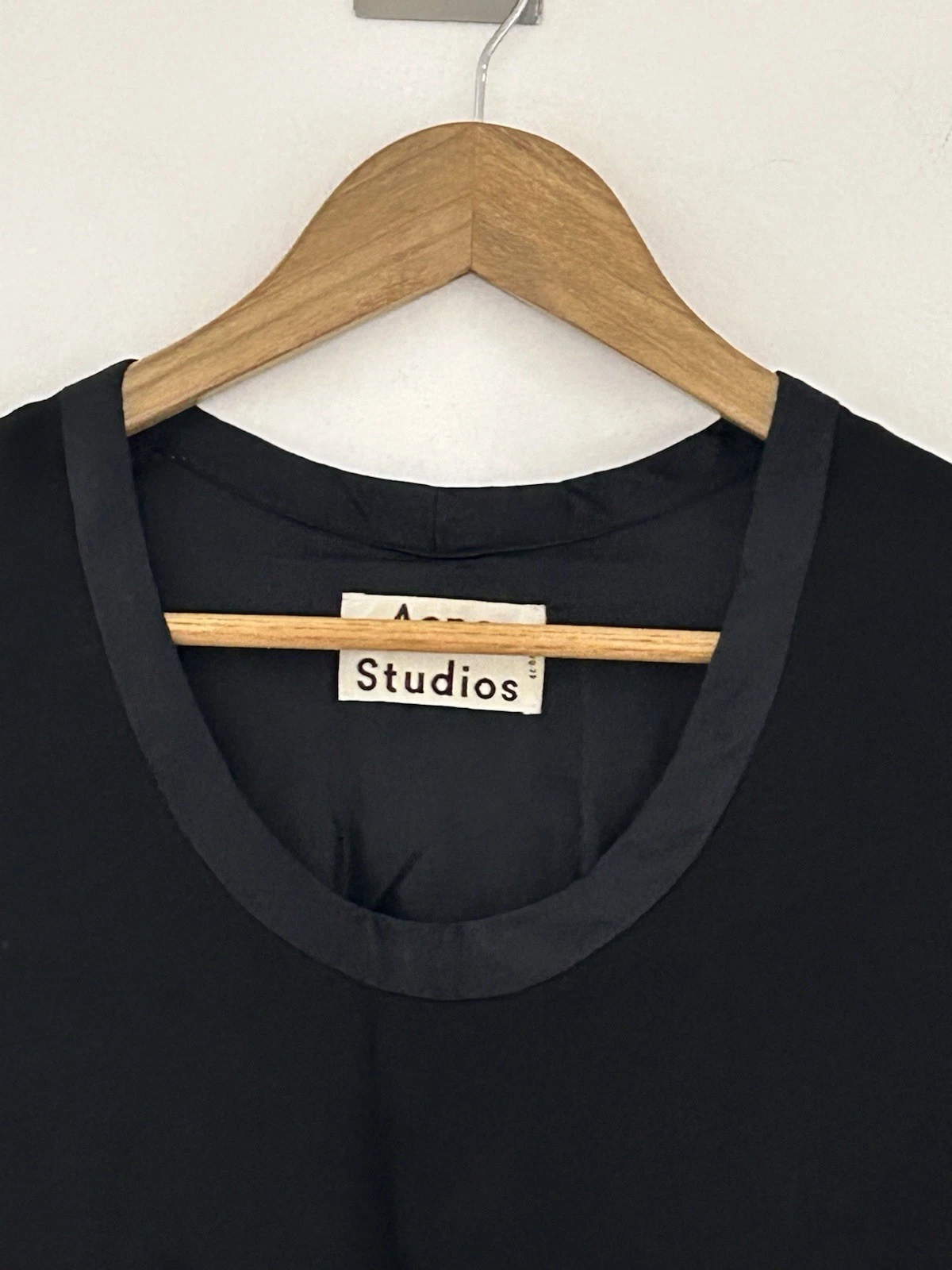 Abito nero Acne Studios Regno Unito S 8