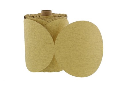 ABN 120 Grit Sandpaper Roll - 6 IN Round Sanding Discs with Adhesive Back, 100Pc