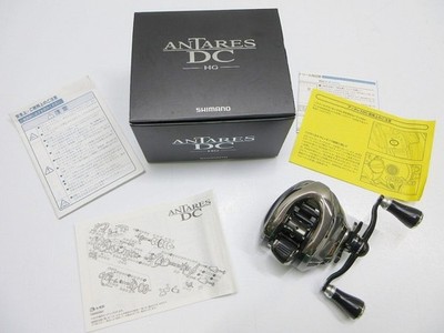 Shimano 16 Antares DC HG rechts Gomexus 100mm Griff Baitcastrolle Box