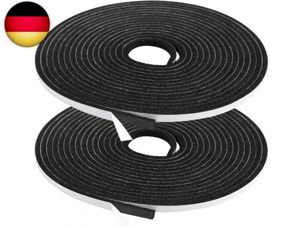Schaumstoff Klebeband Selbstklebend Dichtungsband Selbstklebend 6Mm(B) X 3Mm(D)-image