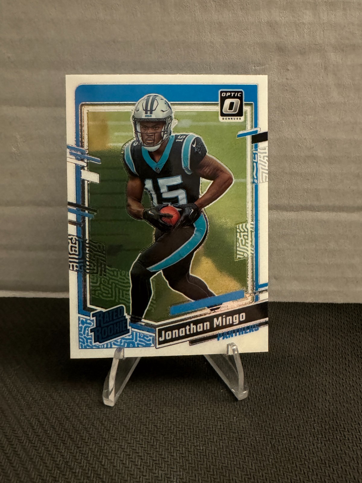 2023 Panini Donruss Optic - Rated Rookie Jonathan Mingo #215 (RC)