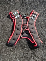 UFC 22 LBS/ 10KG Black/Red Weighted Vest, Neoprene/ Nylon Fabric For Running