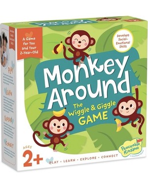 Monkey Around First Game for Toddlers Interactive play with Parent Ages 2+