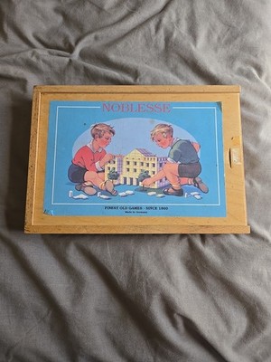 Noblesse Classic Box of 82 Wooden Bricks Building Blocks Made in Germany