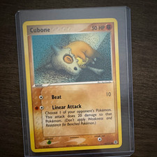 Nintendo Pokemon TCG Cubone EX FireRed & LeafGreen Common Regular 60/112 2004 on eBay