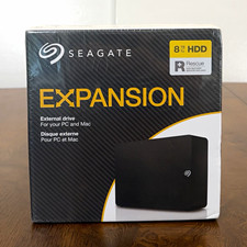 Seagate Expansion 8TB External HDD PC Mac STKP8000400 Hard Drive Factory Sealed