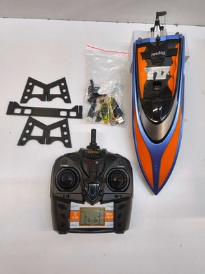 Ferngesteuertes Boot Gizmo TO2, blau-orange, 2,4 GHz