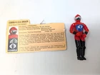 GI JOE ARAH Cobra H.I.S.S. Driver Figure with file card 1983 Vintage