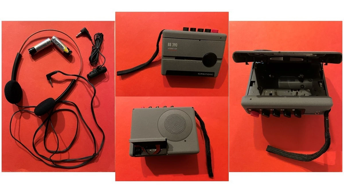 Baladeur Cassette Grundig Beat Boy 175 - Auto Reverse - Fonctionne (occasion)