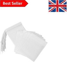 Convenient 100-Pack Disposable Tea Bags - Perfect for Loose Leaf Tea Infusion 0.07 per strip