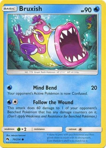 Bruxish - 70/214 - Common - Lightly Played