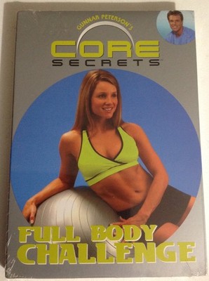 Gunnar Peterson's Core Secrets-Full Body Challenge On DVD Very Good E68