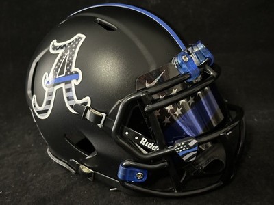 Alabama Crimson Tide Back the Blue Mini Helmet