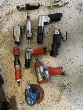 9 Piece Air Tools Mixed Brands all Work Very Good 250$ All Work Great