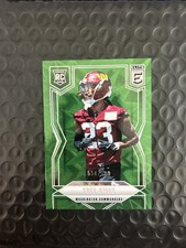 2025 Panini Donruss Elite - Rookies Trey Amos #169 Aspirations Lime Green...