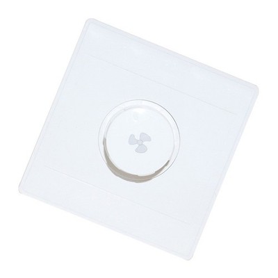 Drehbarer stufenloser Lüftersteuerschalter 5-Gang Dimmer 300W 250V AC 86x86mm w