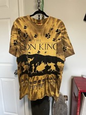 Vintage 1990S Disney The Lion King Movie Promo Aop Single Stitch Shirt OSFA XXL  
