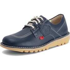 Kickers Kick Lo M Core Mens Blue Leather Casual Shoes Size 6-12