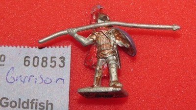 Garrison Miniatures Hoplite Corinthian with Spear Historical Roman Metal Figure
