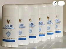 Bulk of 6 Forever Living ALOE EVER_SHIELD DEODORANT STICK NO ALUMINUM Free Ship