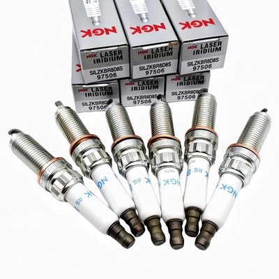 6x NGK Zündkerze SILZKBR8D8S 97506 Für BMW 750i X5M X6M N63 S63 550i M5 650i M6