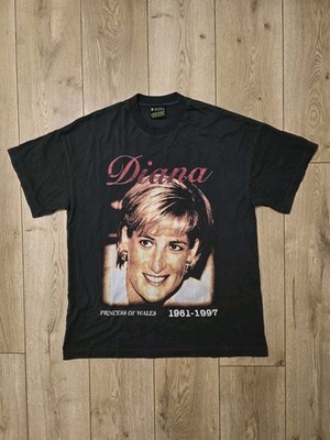 VINTAGE PRINCESS DIANA SHIRT WOMAN WE LOVED SHIRT S/M EFFN CLOTHING