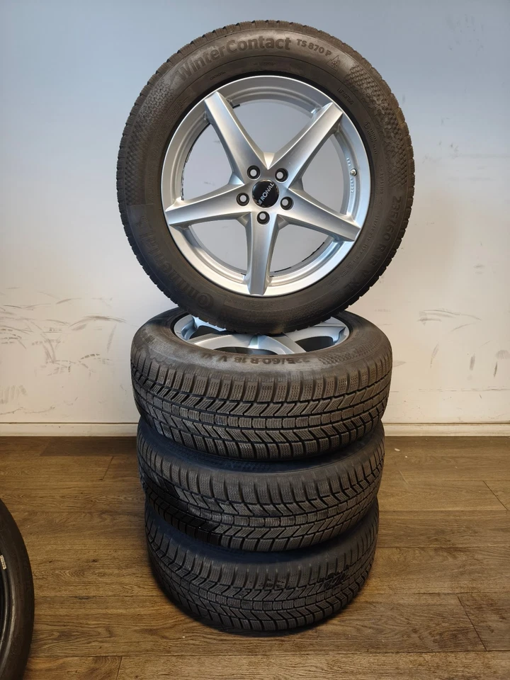 4 Winterreifen 235/60R18 18"  Ronal Alufelgen KBA 45732 8Jx18 ET 35 - Bild 2 von 4