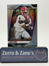 2025 Panini Prizm Draft Picks - James Cook #175 SILVER PRIZM - Georgia 