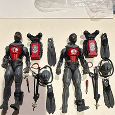 G.I. Joe classified cobra eels x2 both of them are complete