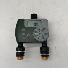 Orbit 58910 2-Outlet Digital Hose Timer — Used, Clean, Working