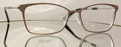 Originale MAX MARA MM 1350 VZH Eyeglasses MATTE BRONZE New Metal 54-16-145